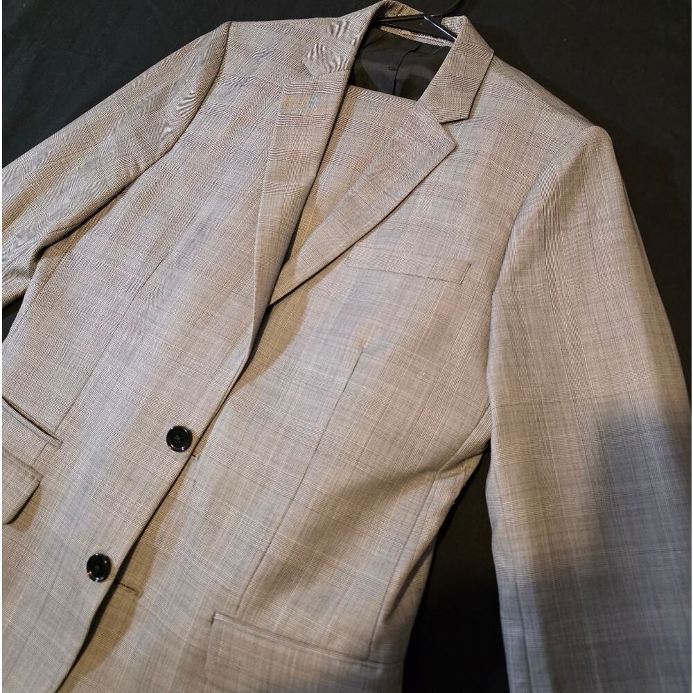 Express Light Gray Suit 38R